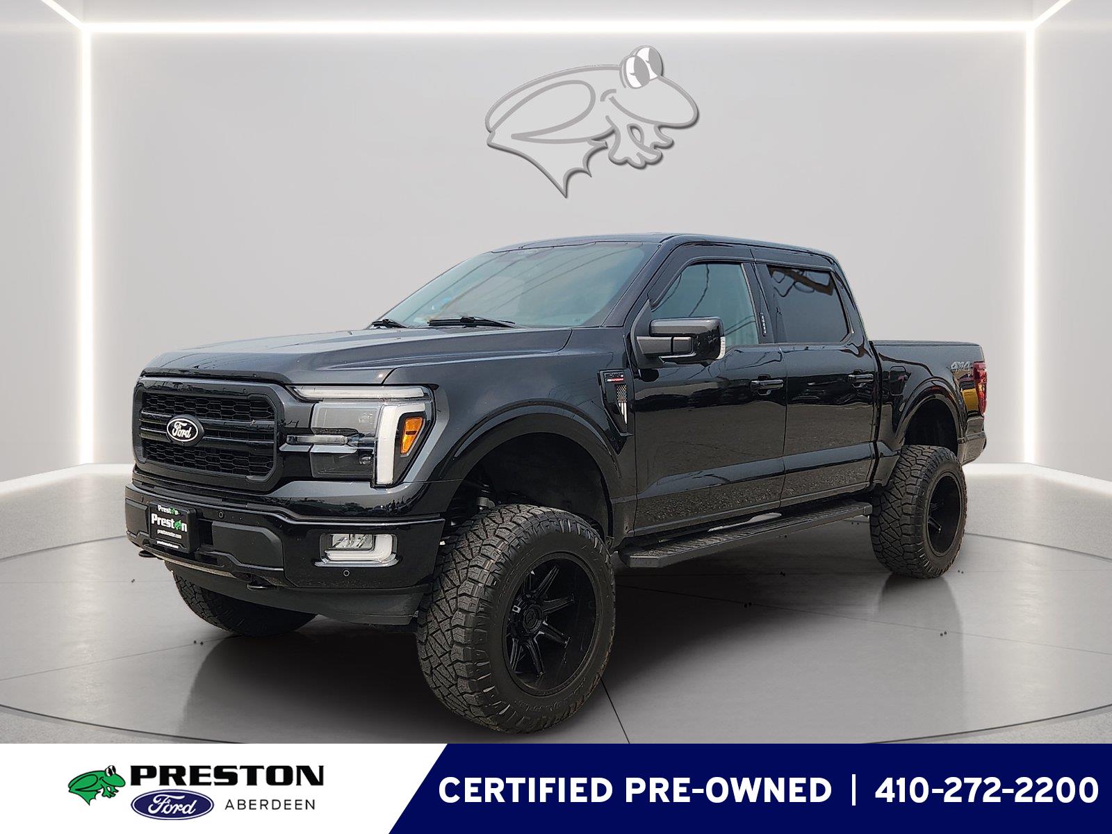 Agate Black 2024 Ford F-150 Pickup Truck Four-Wheel Drive Automatic