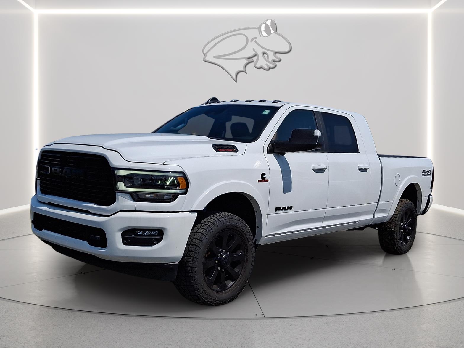 Bright White Clearcoat 2021 RAM 2500 Pickup Truck Four-Wheel Drive 6-Speed Automatic