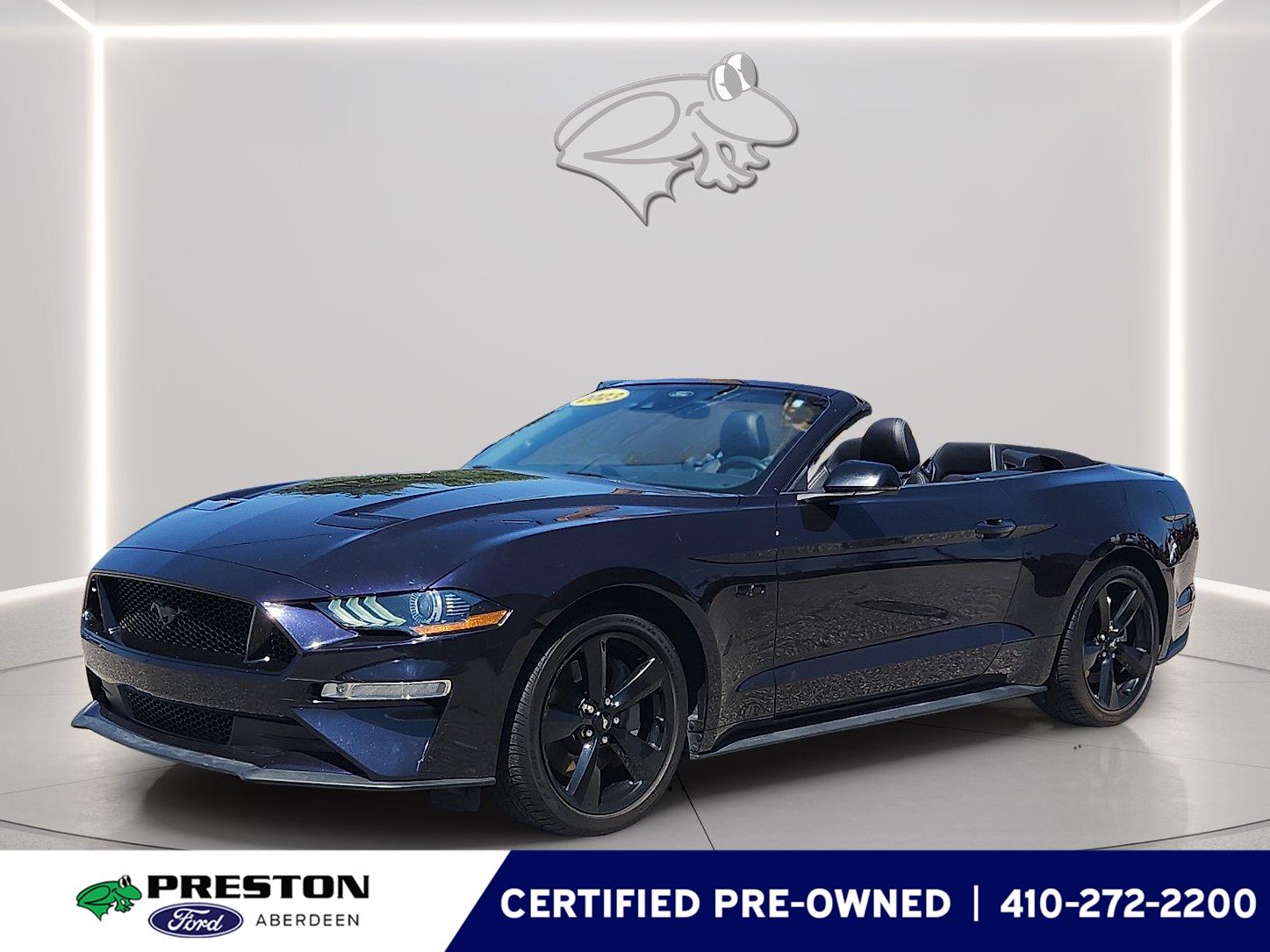Mischievous Purple 2023 Ford Mustang Convertible Rear-Wheel Drive 6-Speed Manual