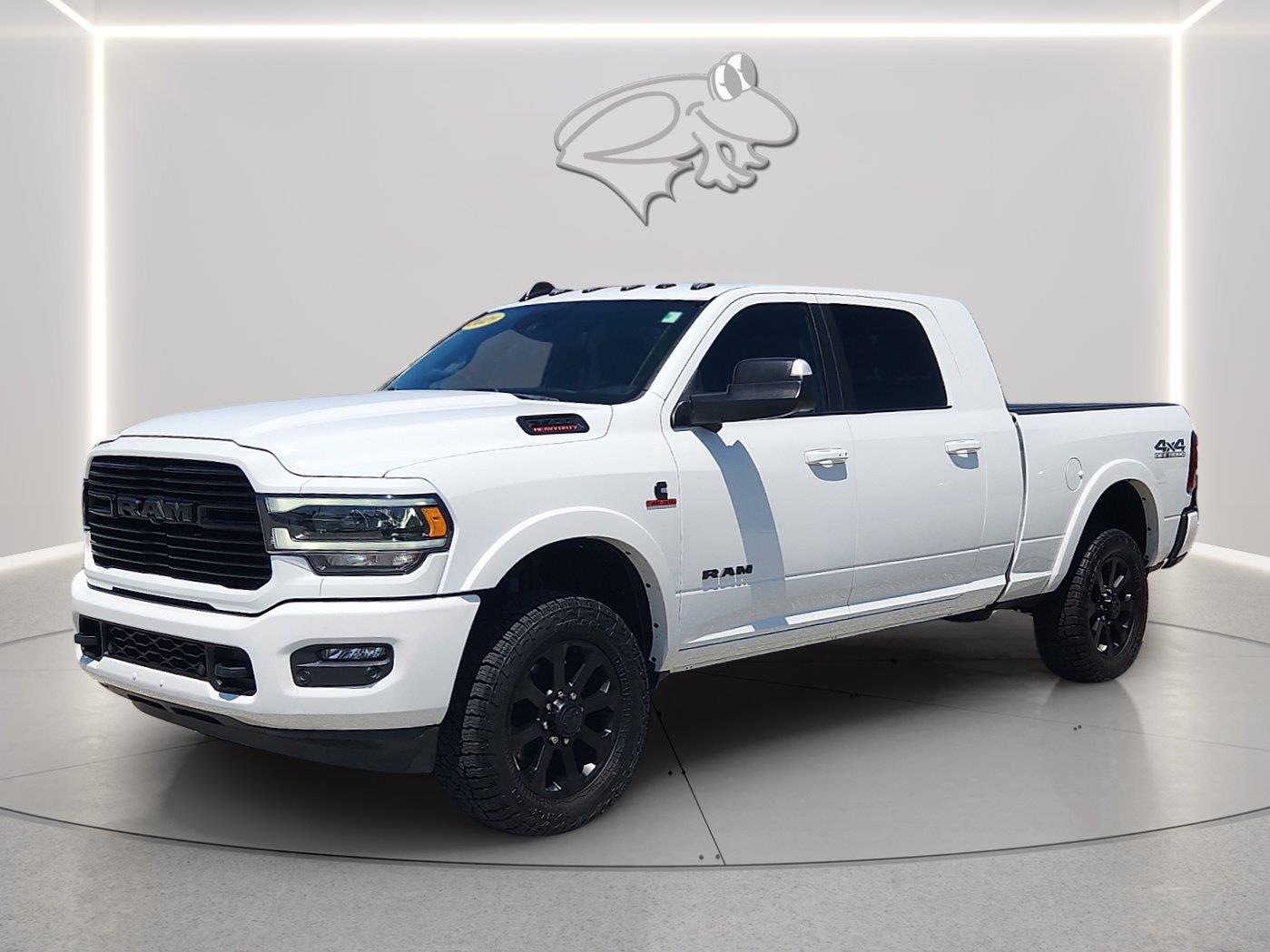 Bright White Clearcoat 2021 RAM 2500 Pickup Truck Four-Wheel Drive 6-Speed Automatic