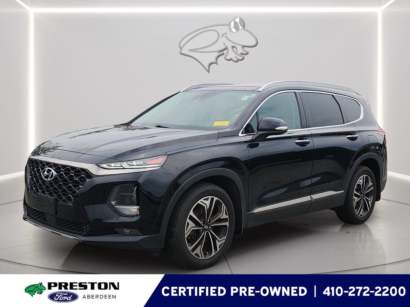 Twilight Black 2020 Hyundai Santa Fe SUV / Crossover All-Wheel Drive Automatic