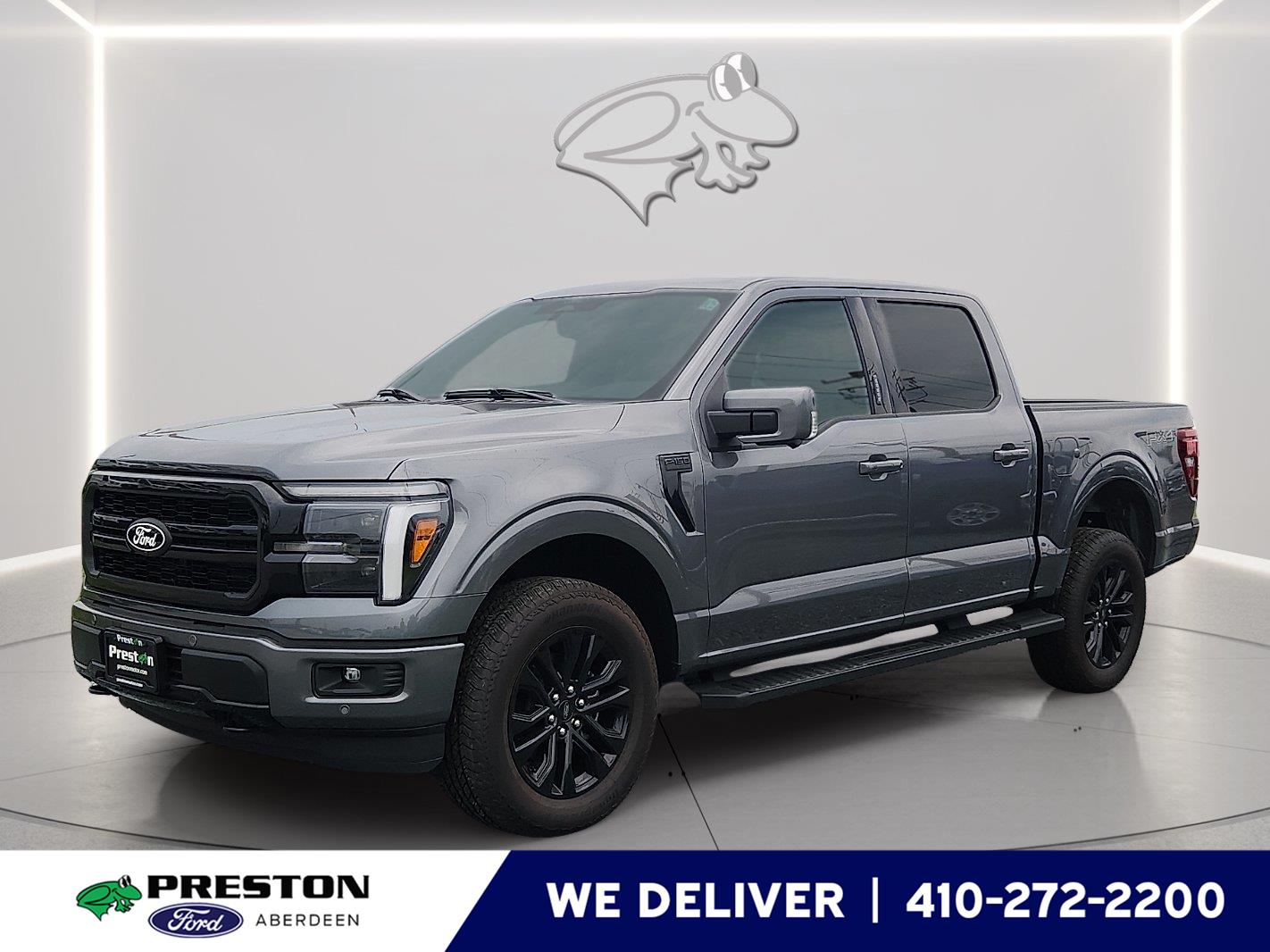Carbonized Gray 2026 Ford F-150 Pickup Truck Four-Wheel Drive Automatic