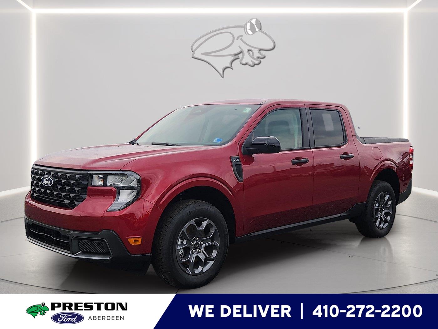 Ruby Red Metallic Tinted Clearcoat 2026 Ford Maverick Pickup Truck All-Wheel Drive 1-Speed Dual Clutch