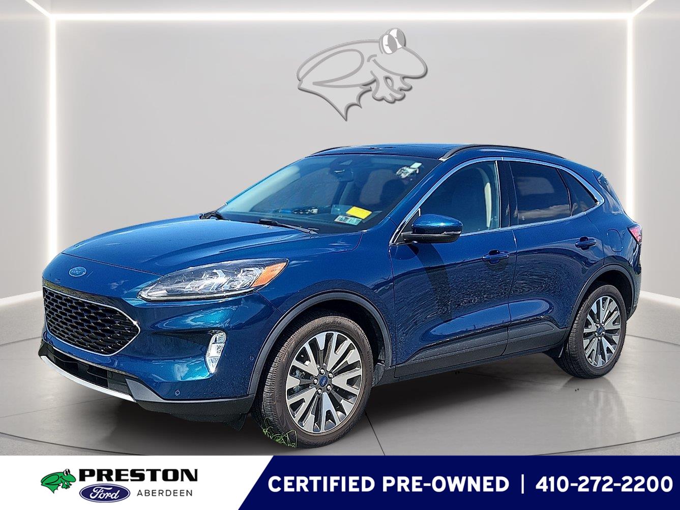 Dark Persian Green 2020 Ford Escape SUV / Crossover All-Wheel Drive 8-Speed Automatic