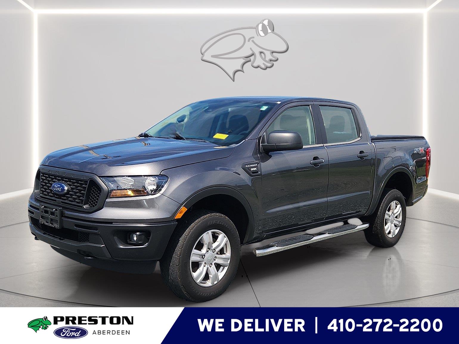 Gray (Magnetic) 2020 Ford Ranger Pickup Truck Four-Wheel Drive Automatic