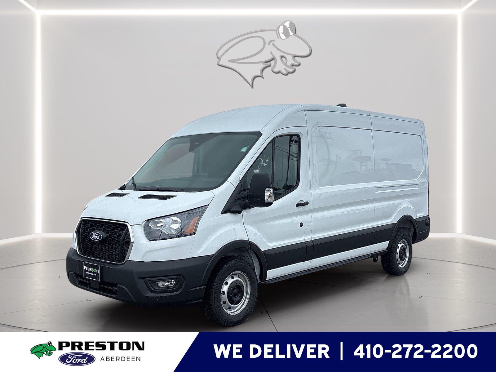 Oxford White 2026 Ford Transit Cargo Van Rear-Wheel Drive Automatic