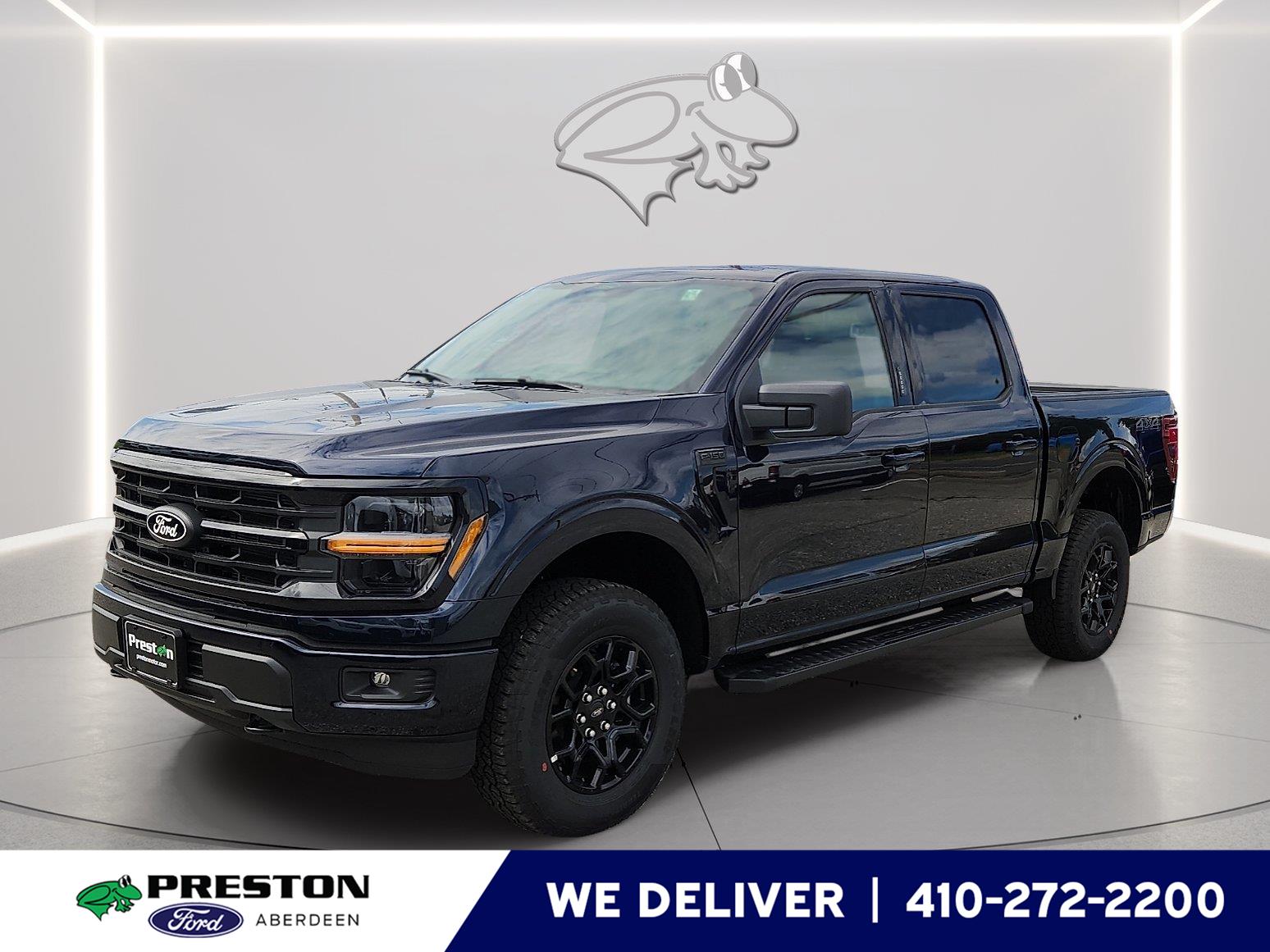 Antimatter Blue 2026 Ford F-150 Pickup Truck Four-Wheel Drive Automatic