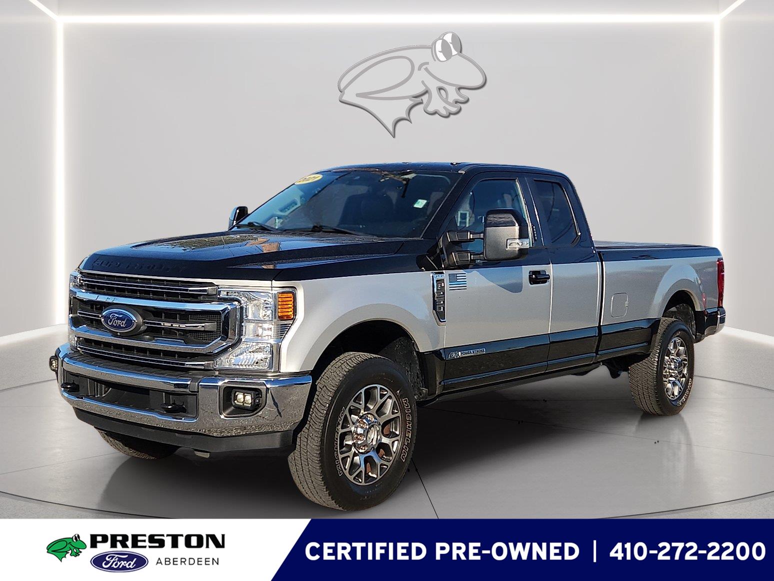 Agate Black 2021 Ford F-250 Super Duty Pickup Truck Four-Wheel Drive Automatic