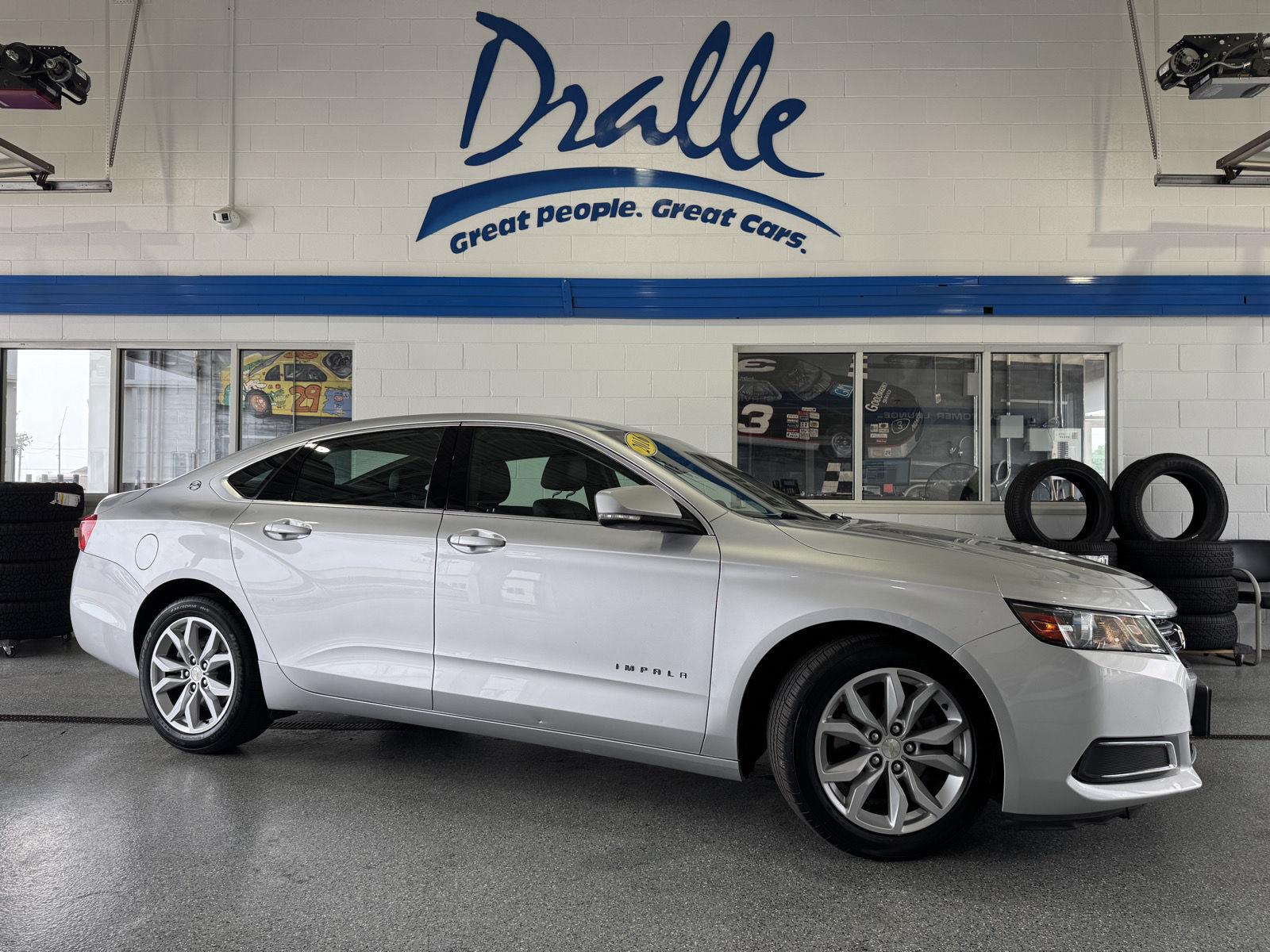Silver Ice Metallic 2016 Chevrolet Impala Sedan Front-Wheel Drive 6-Speed Automatic