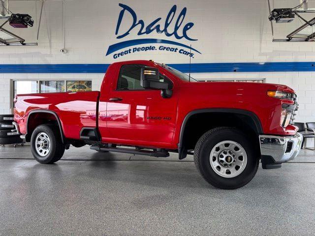 Red Hot 2024 Chevrolet Silverado 2500HD Work Truck Regular Cab LB 4WD Pickup Truck Four-Wheel Drive Automatic