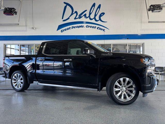 Black 2022 Chevrolet Silverado 1500 Pickup Truck Four-Wheel Drive Automatic