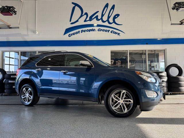 Patriot Blue Metallic 2017 Chevrolet Equinox SUV / Crossover Front-Wheel Drive 6-Speed Automatic Overdrive