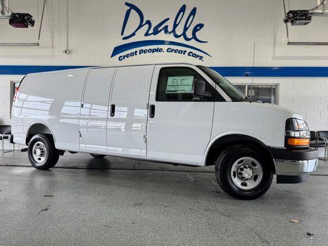 Summit White 2026 Chevrolet Express Cargo Van Rear-Wheel Drive 8-Speed Automatic