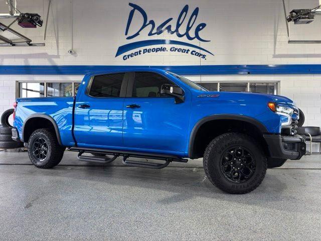 Riptide Blue Metallic 2026 Chevrolet Silverado 1500 Pickup Truck Four-Wheel Drive Automatic