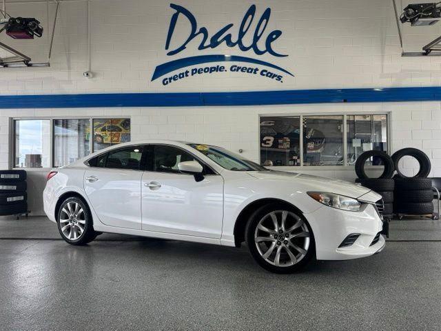 Snowflake White Pearl Mica 2016 Mazda MAZDA6 i Touring Sedan Front-Wheel Drive Automatic