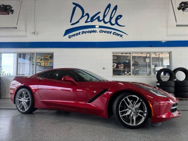 Crystal Red Tintcoat 2015 Chevrolet Corvette Stingray Z51 2LT Coupe RWD Coupe Rear-Wheel Drive 7-Speed Manual
