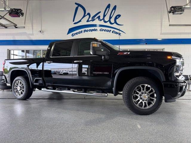 Black 2026 Chevrolet Silverado 2500HD Pickup Truck Four-Wheel Drive Automatic