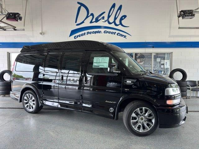 Black 2026 Chevrolet Express Cargo Van Rear-Wheel Drive 8-Speed Automatic