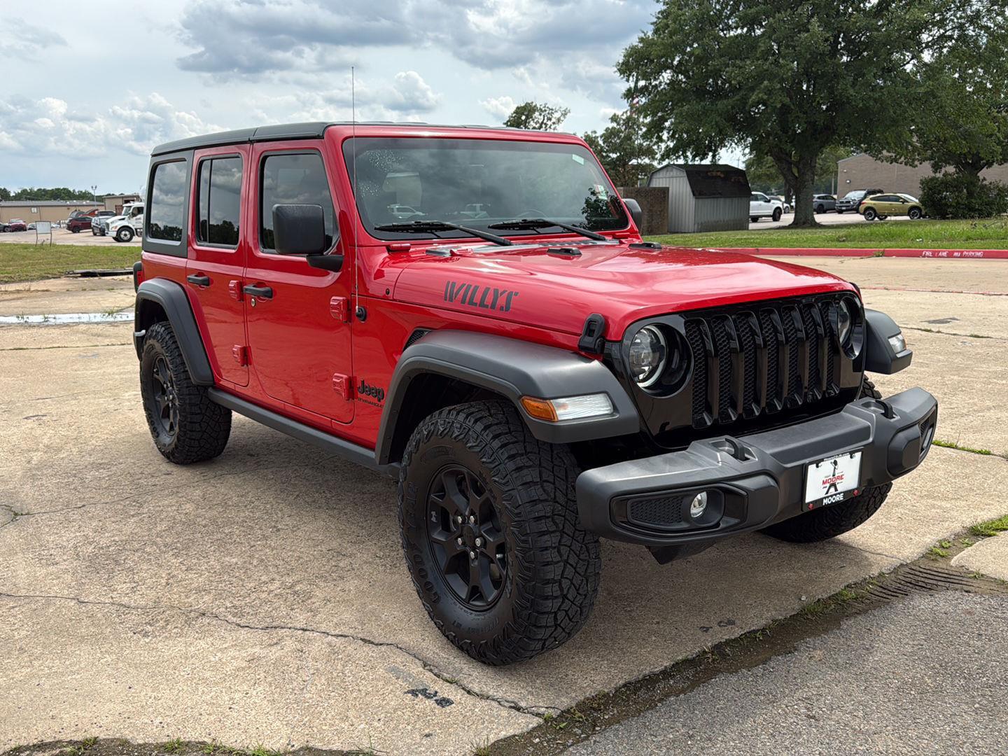 Firecracker Red Clearcoat 2023 Jeep Wrangler SUV / Crossover Four-Wheel Drive 8-Speed Automatic