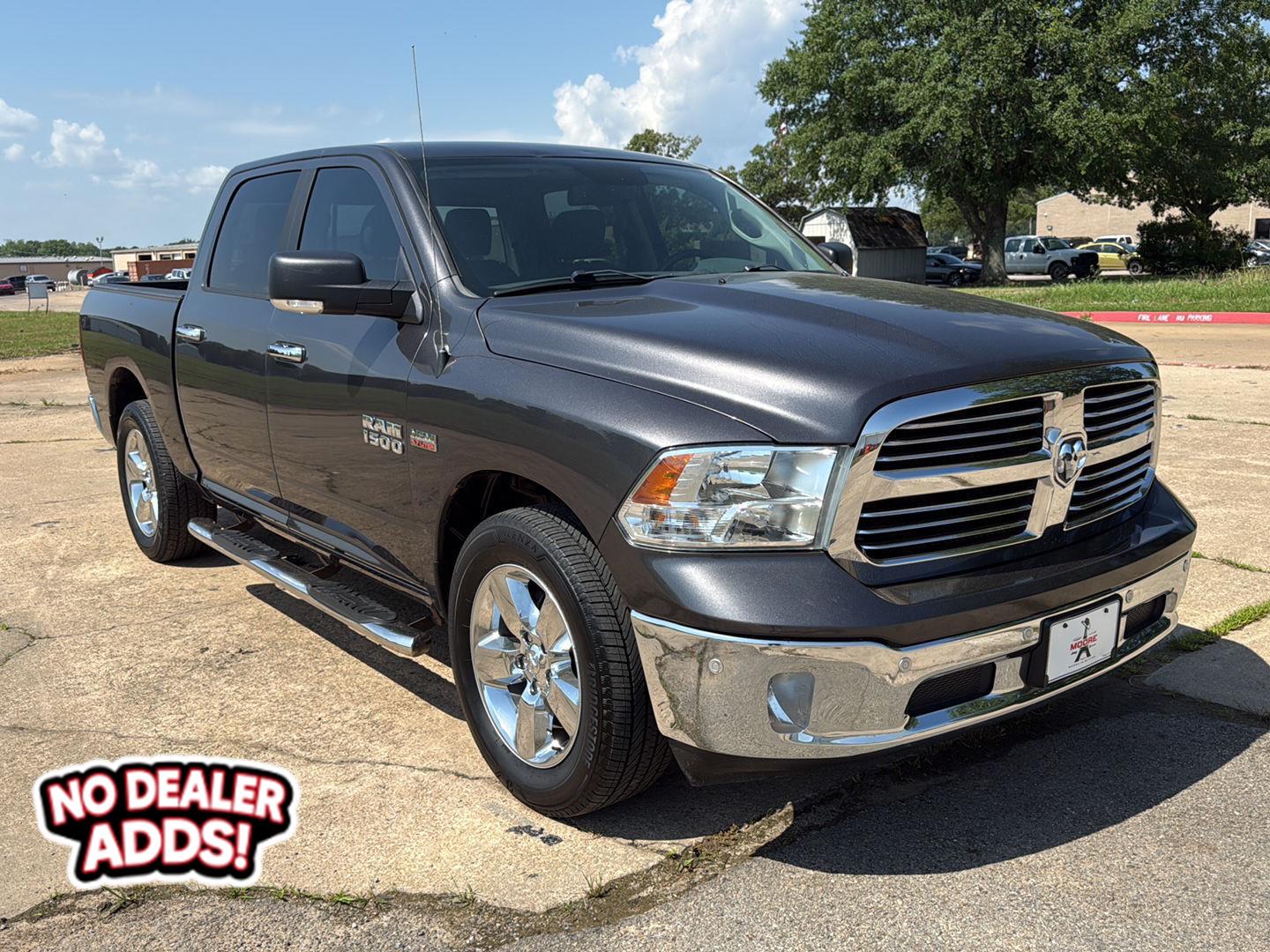 Gray (Granite Crystal Metallic Clearcoat) 2018 RAM 1500 Lone Star Crew Cab RWD Pickup Truck 4X2 8-Speed Automatic