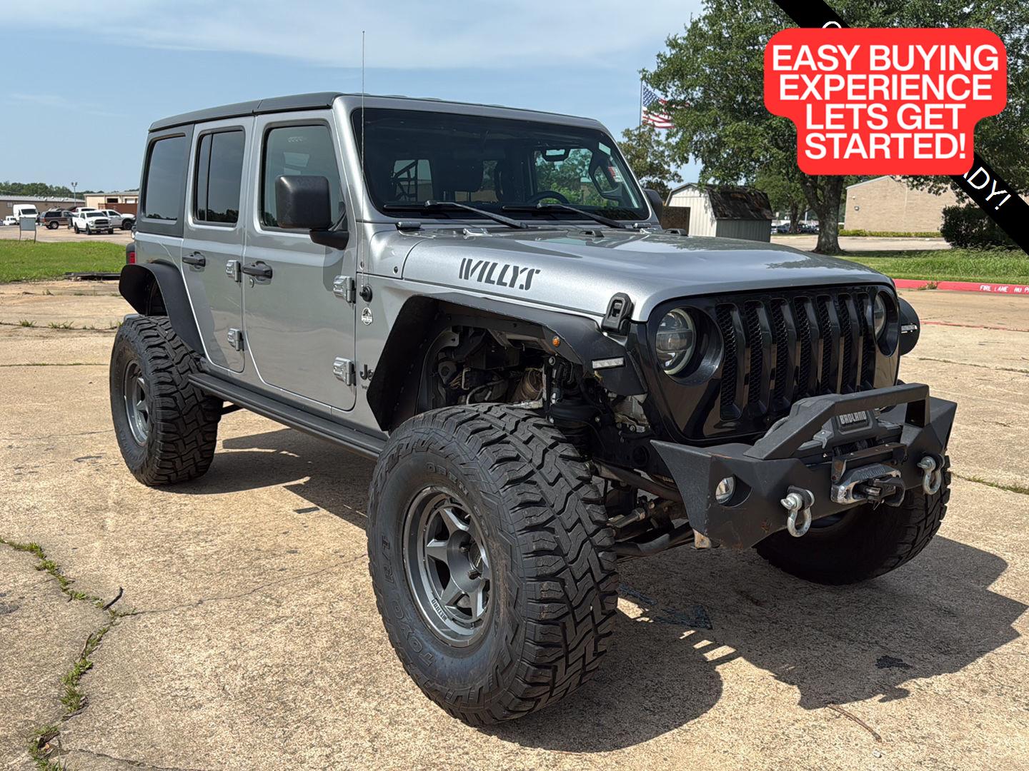 Billet Silver Metallic Clearcoat 2021 Jeep Wrangler SUV / Crossover Four-Wheel Drive 8-Speed Automatic