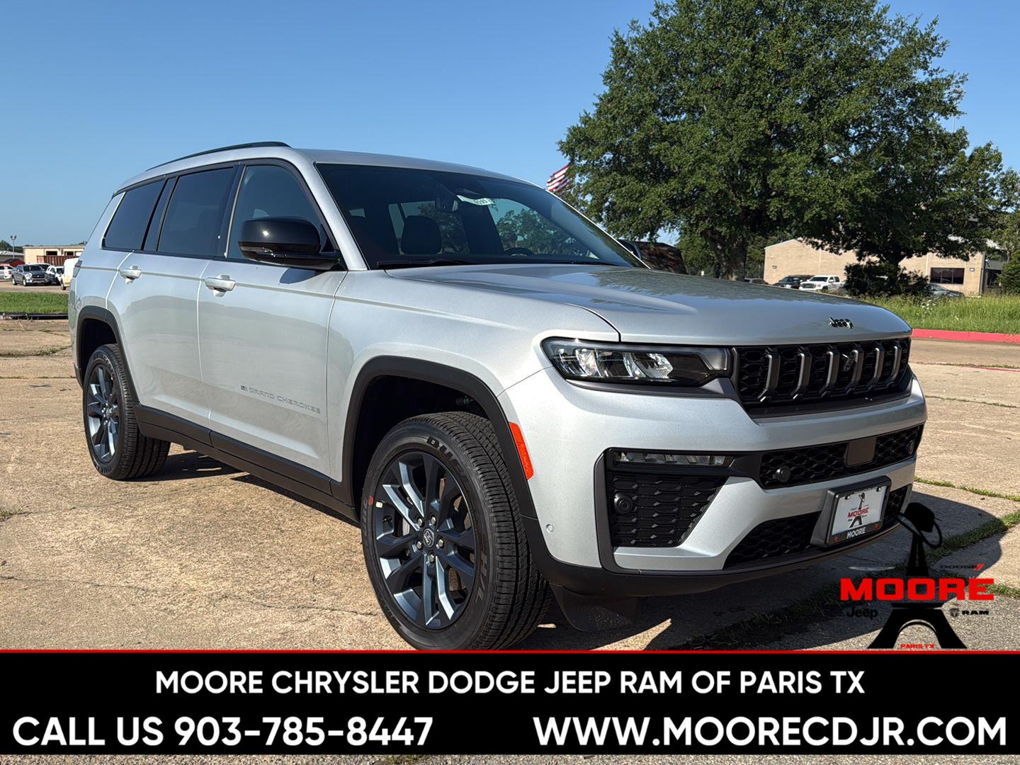 Silver Zynith 2026 Jeep Grand Cherokee L SUV / Crossover Four-Wheel Drive 8-Speed Automatic
