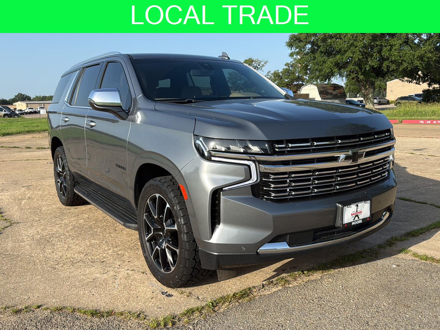 Gray (Satin Steel Metallic) 2021 Chevrolet Tahoe SUV / Crossover Four-Wheel Drive Automatic