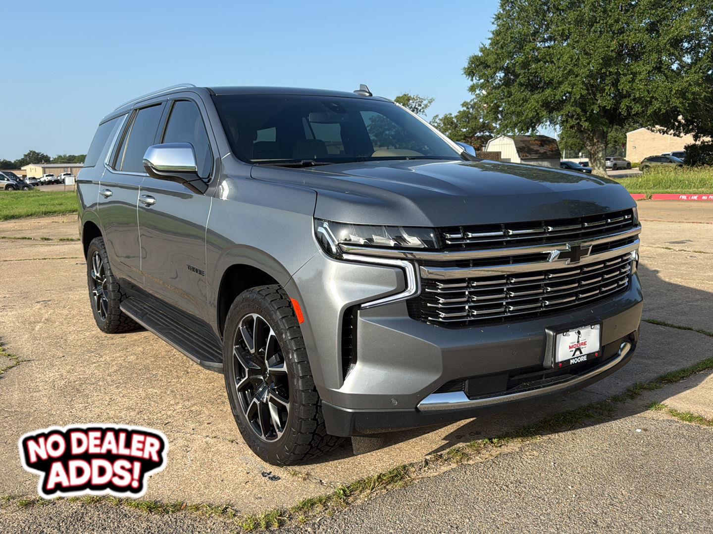 Gray (Satin Steel Metallic) 2021 Chevrolet Tahoe SUV / Crossover Four-Wheel Drive Automatic