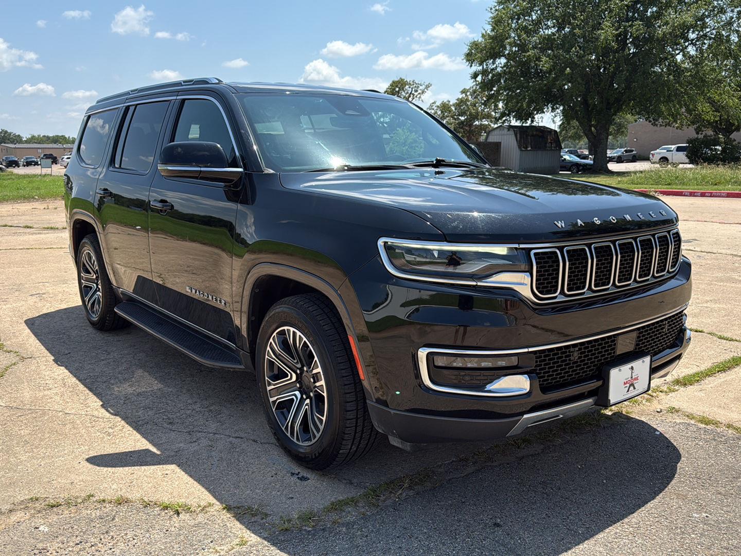 Diamond Black Crystal Pearlcoat 2022 Jeep Wagoneer SUV / Crossover Four-Wheel Drive 8-Speed Automatic