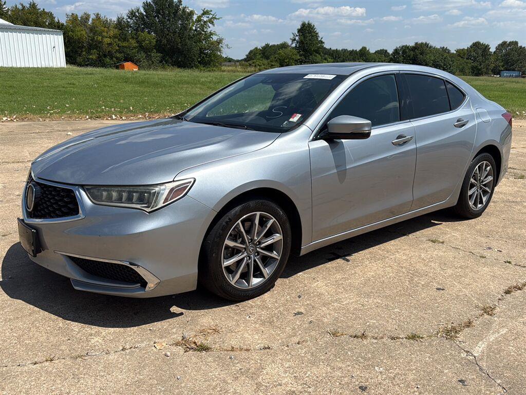 Lunar Silver Metallic 2020 Acura TLX Sedan Front-Wheel Drive 8-Speed Automatic
