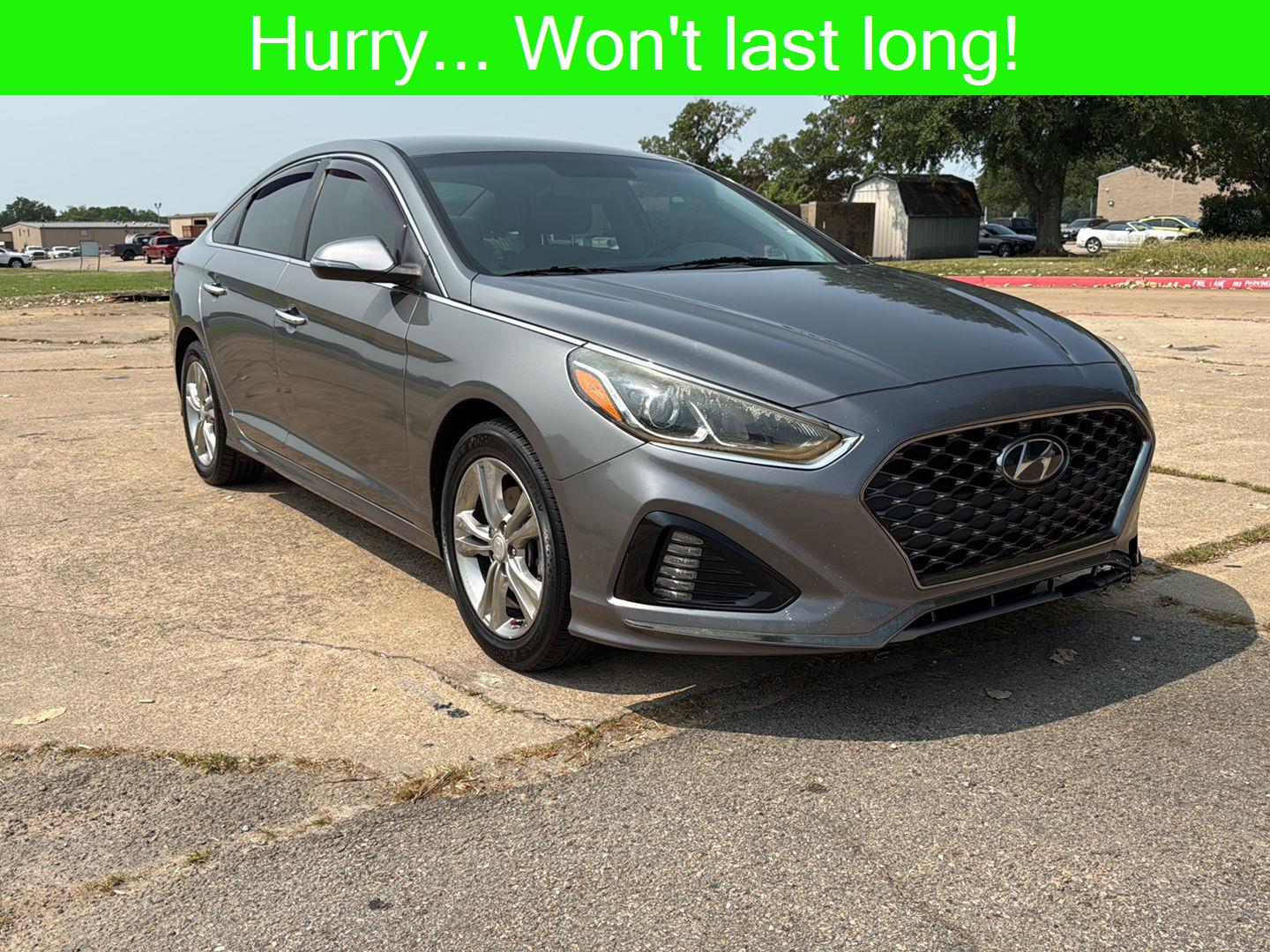 Machine Gray 2019 Hyundai Sonata Sedan Front-Wheel Drive Automatic