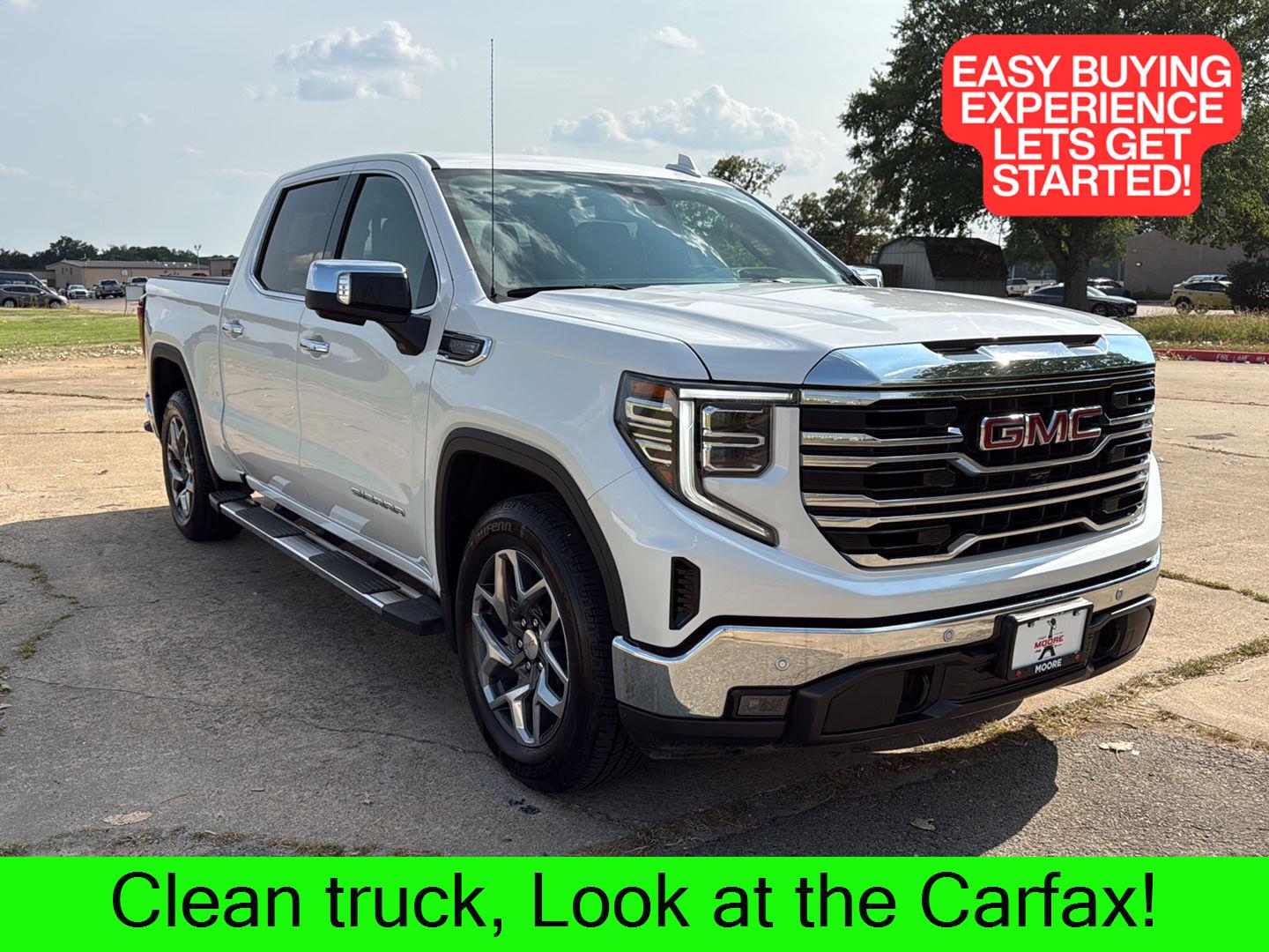 White Frost Tricoat 2024 GMC Sierra 1500 Pickup Truck 4X2 Automatic