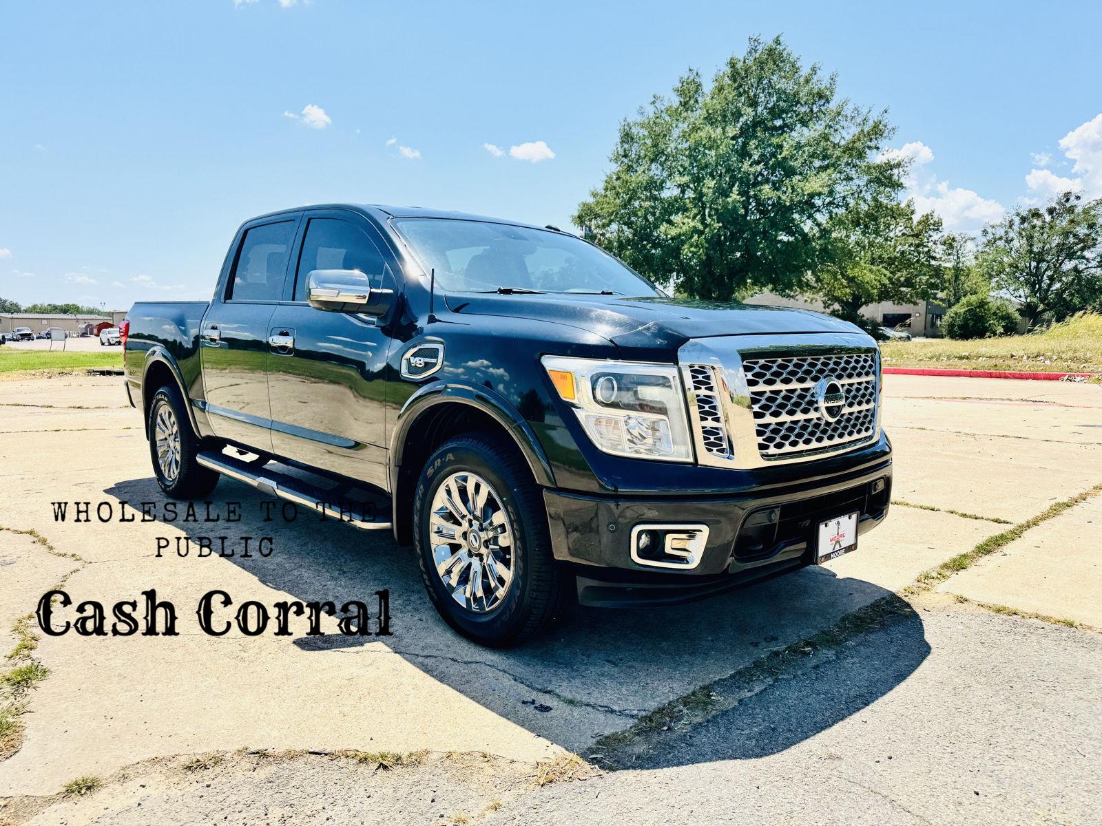 2017 Nissan Titan Platinum Reserve Crew Cab 4WD