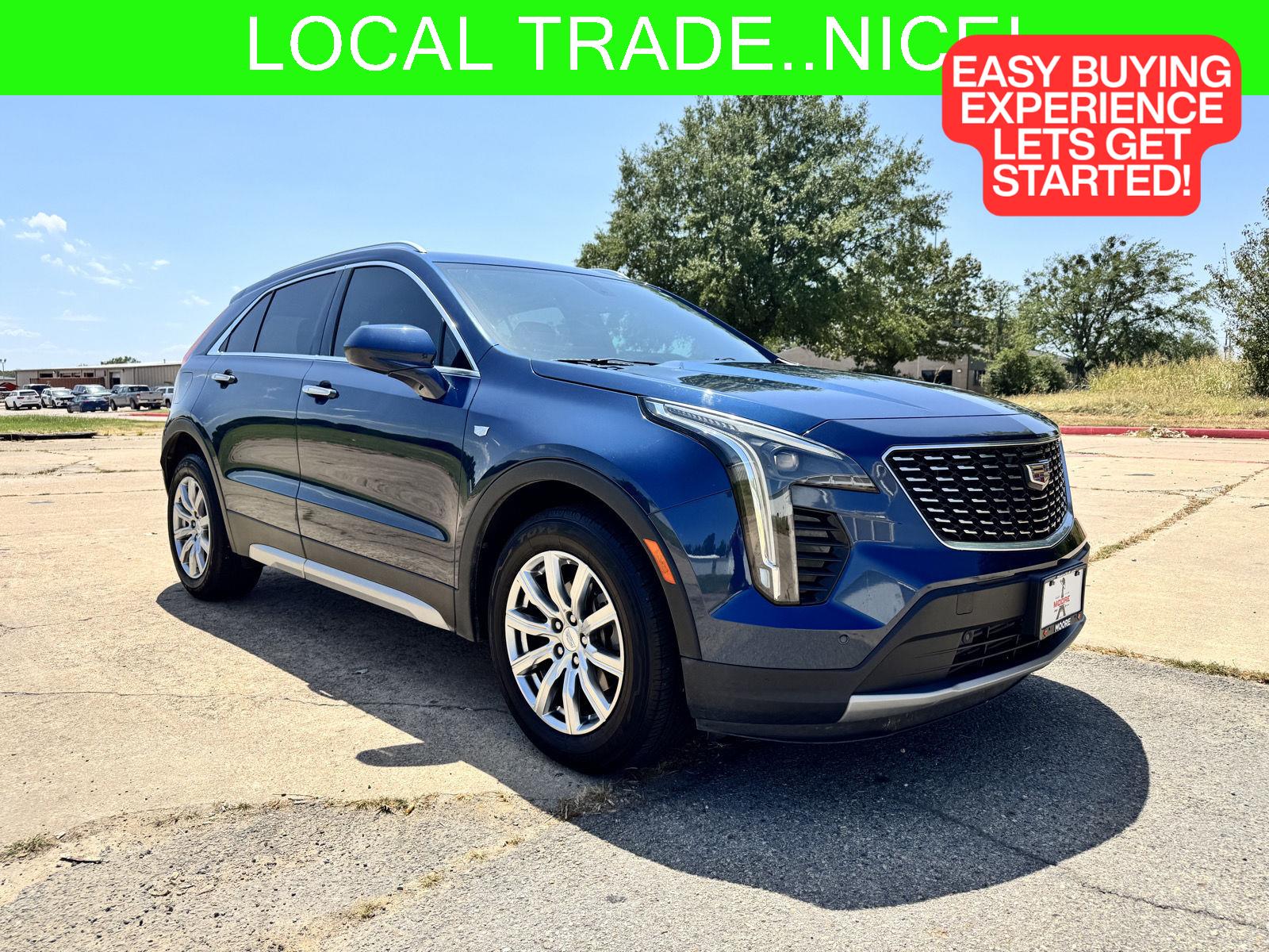 Twilight Blue Metallic 2019 Cadillac XT4 SUV / Crossover Front-Wheel Drive 9-Speed Automatic
