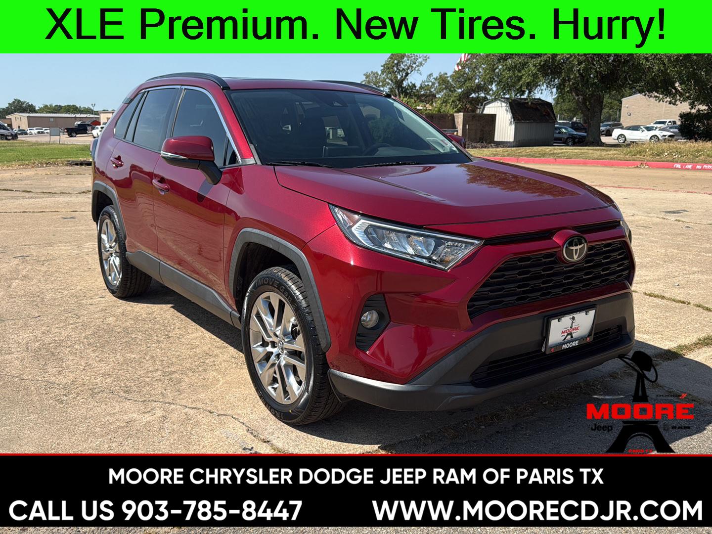 Red (Ruby Flare Pearl) 2020 Toyota RAV4 SUV / Crossover Front-Wheel Drive 8-Speed Automatic