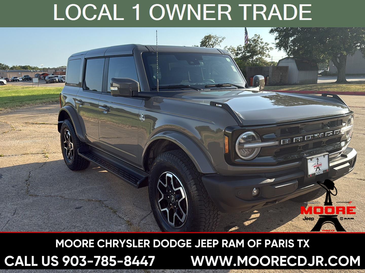 Marsh Gray 2025 Ford Bronco SUV / Crossover Four-Wheel Drive Automatic