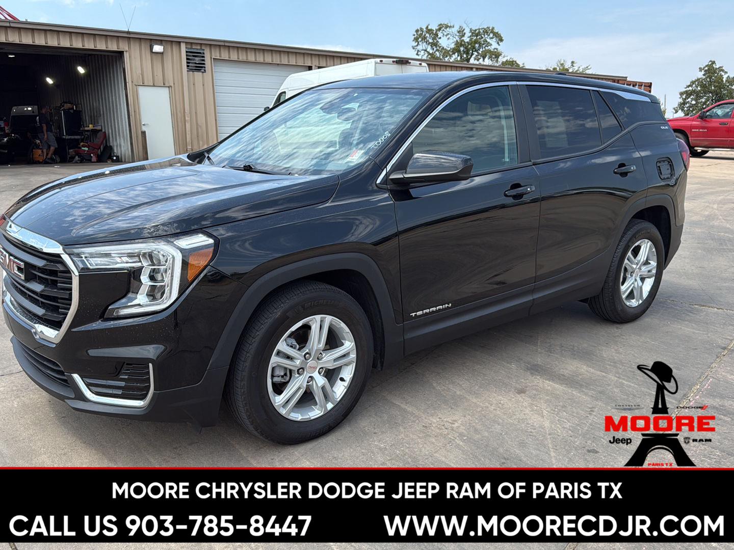 Black (Ebony Twilight Metallic) 2024 GMC Terrain SUV / Crossover Front-Wheel Drive 9-Speed Automatic
