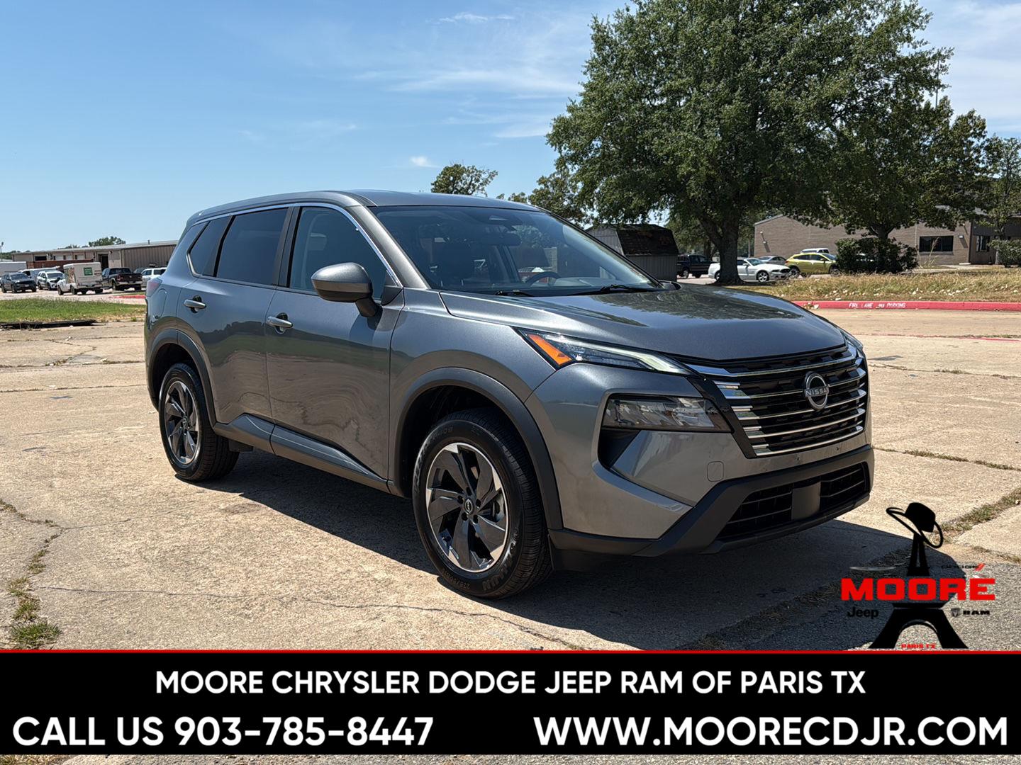 Gray (Gun Metallic) 2025 Nissan Rogue SUV / Crossover Front-Wheel Drive Continuously Variable Transmission