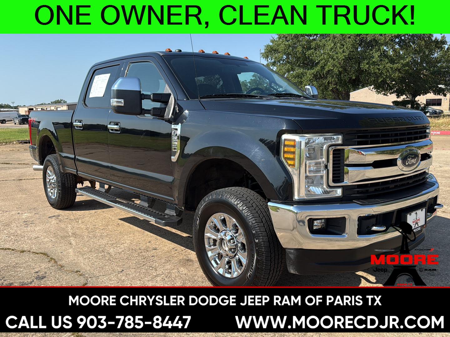Agate Black 2019 Ford F-250 Super Duty Pickup Truck Four-Wheel Drive 6-Speed Automatic