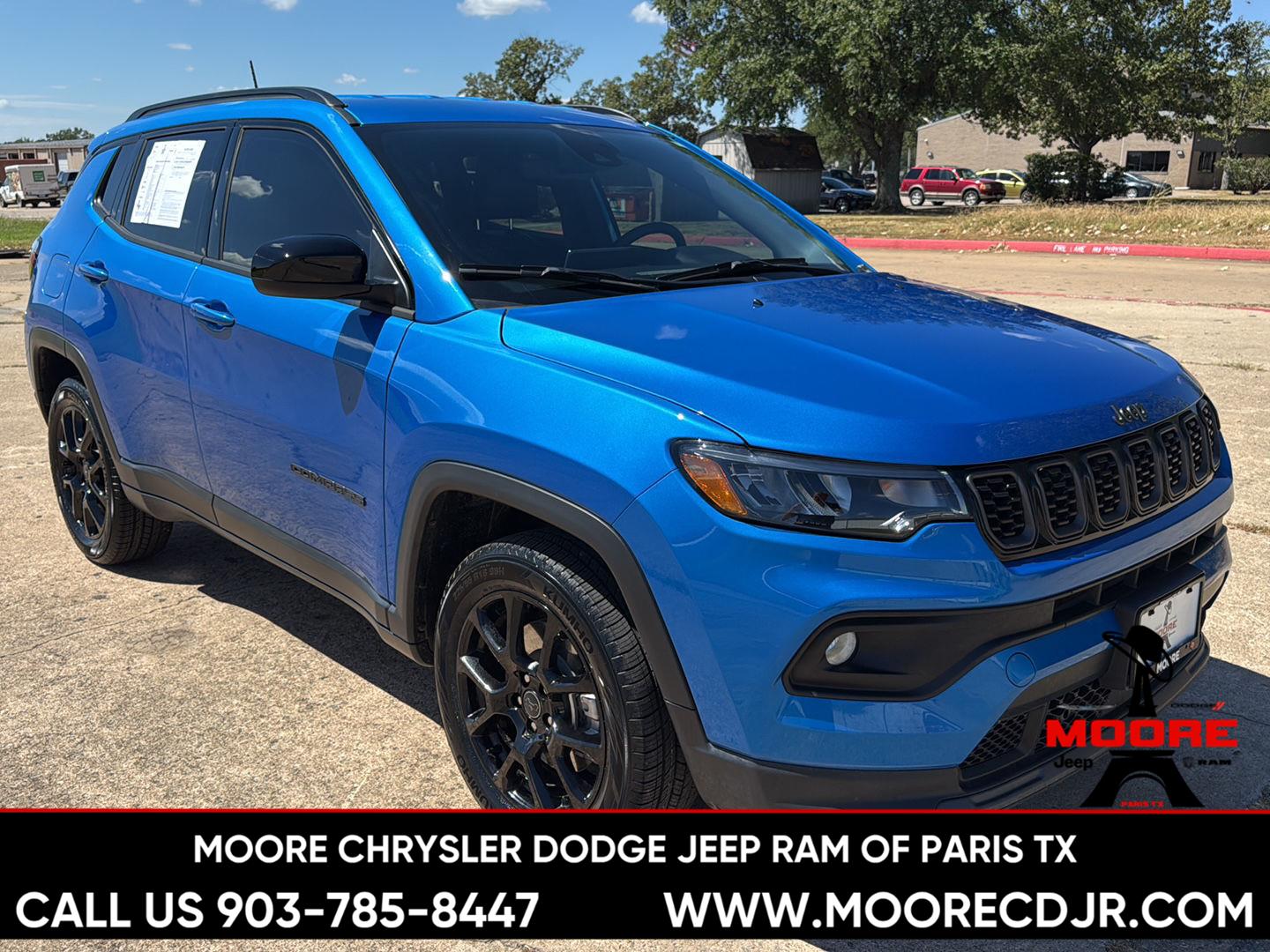 Hydro Blue Pearlcoat 2026 Jeep Compass SUV / Crossover Four-Wheel Drive 8-Speed Automatic