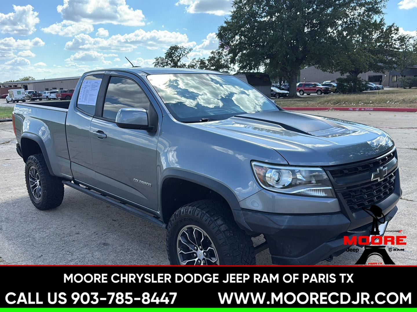  2018 Chevrolet Colorado ZR2 Extended Cab LB 4WD   