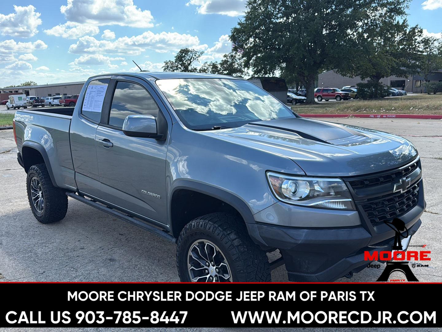  2018 Chevrolet Colorado ZR2 Extended Cab LB 4WD   