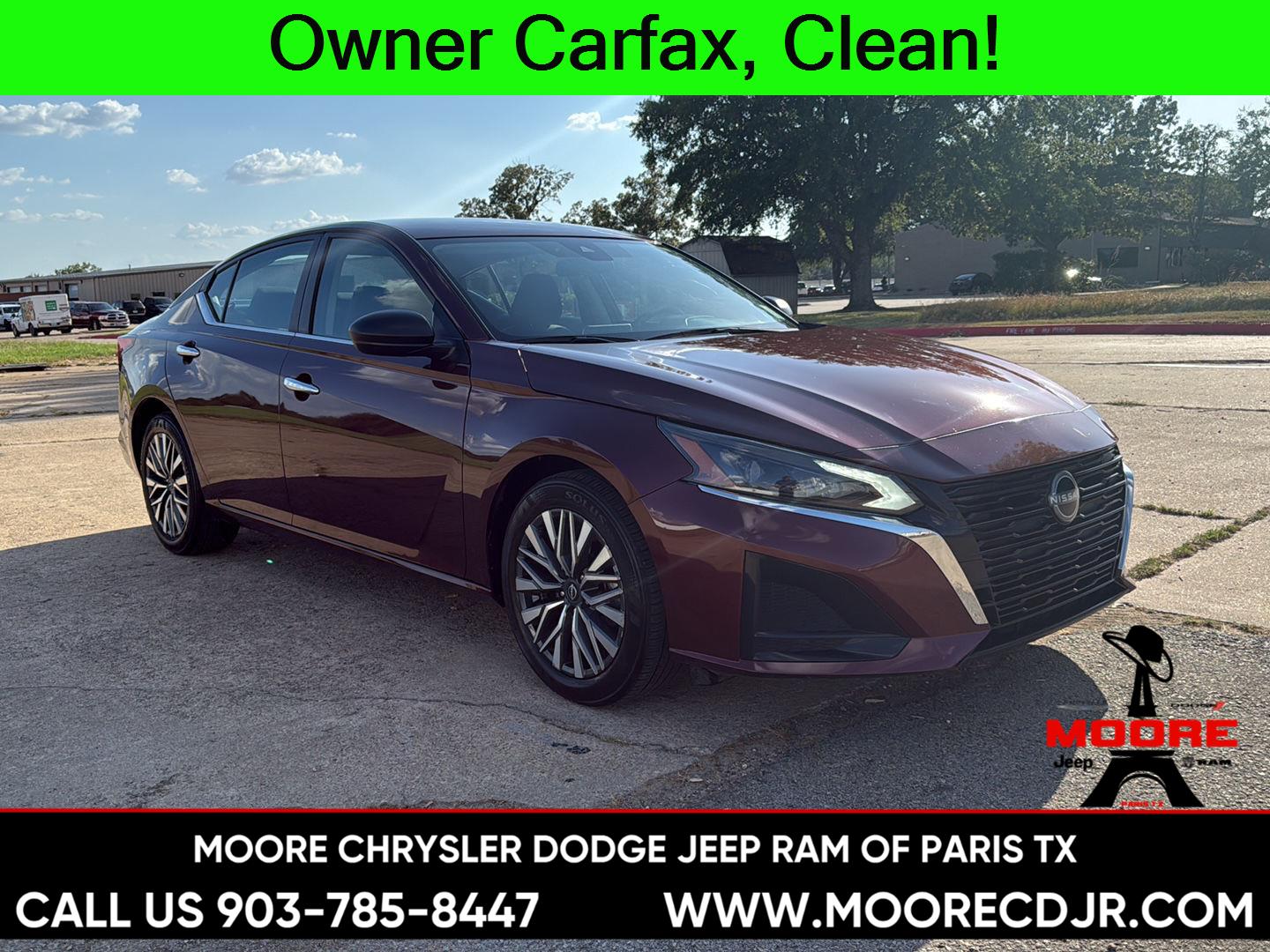 Garnet Pearl Metallic 2025 Nissan Altima Sedan Front-Wheel Drive Continuously Variable Transmission