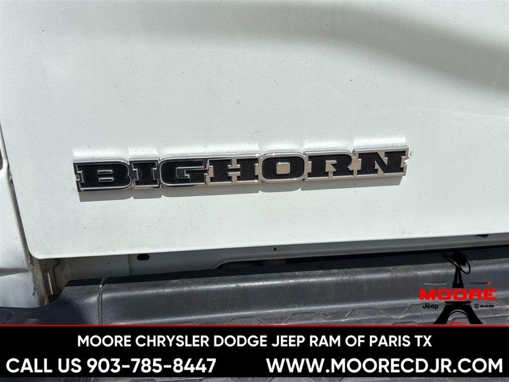 Used 2024 Bright White Clearcoat Ram Big Horn image 10