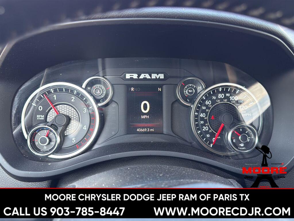 Used 2024 Bright White Clearcoat Ram Big Horn image 18