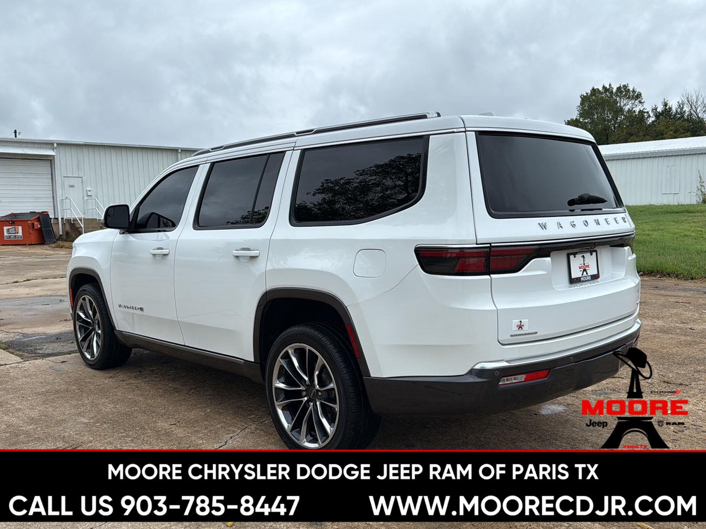 Used 2022 Bright White Clearcoat Jeep Series III image 5