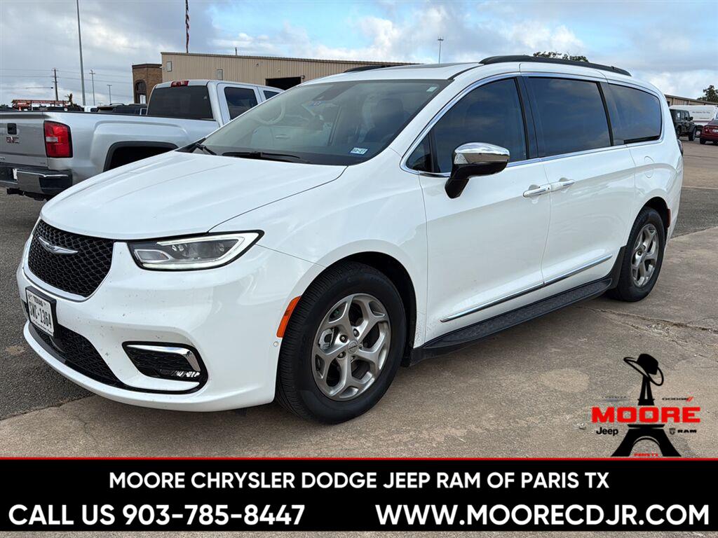Bright White Clearcoat 2023 Chrysler Pacifica Minivan Front-Wheel Drive 9-Speed Automatic