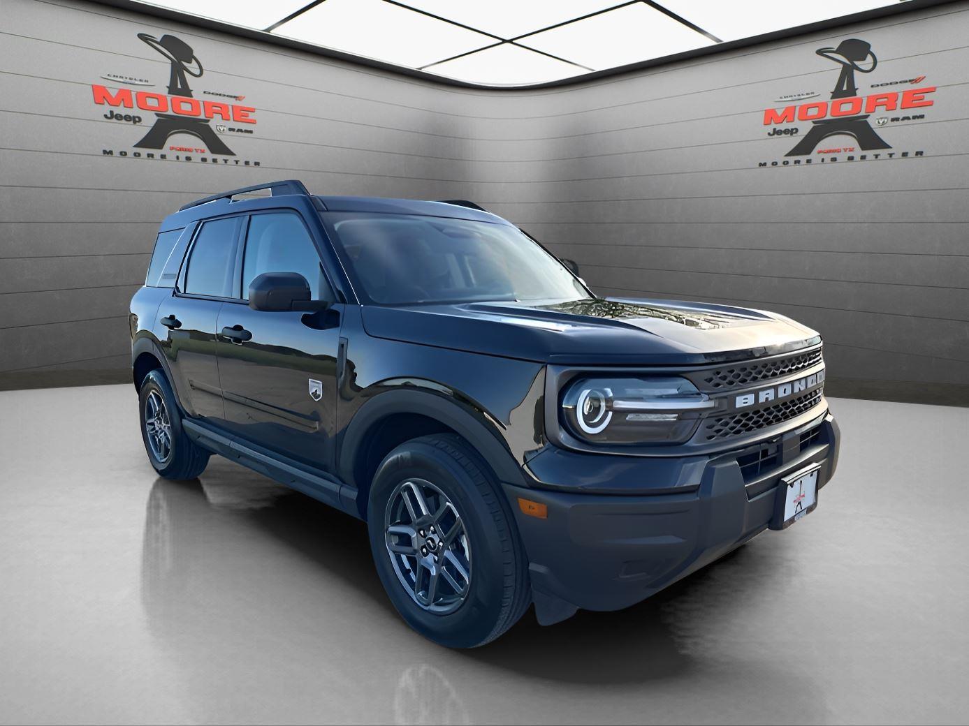 Shadow Black 2025 Ford Bronco Sport Big Bend AWD SUV / Crossover All-Wheel Drive 8-Speed Automatic