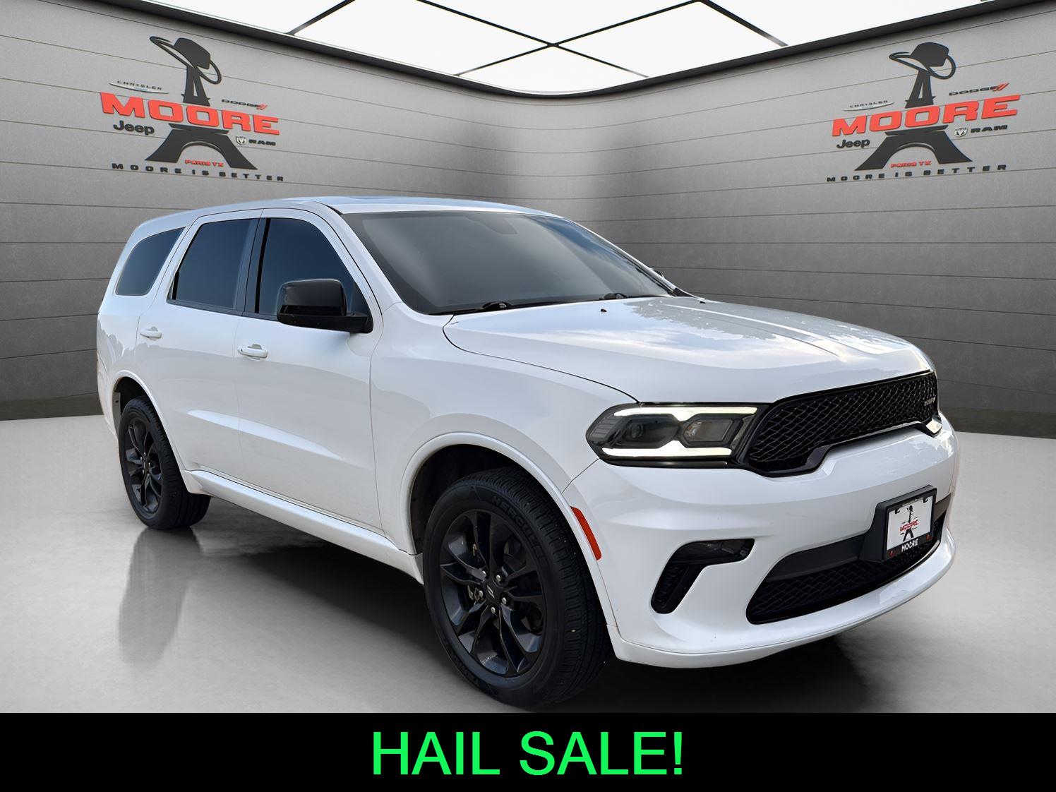 White Knuckle Clearcoat 2022 Dodge Durango SXT AWD SUV / Crossover All-Wheel Drive 8-Speed Automatic