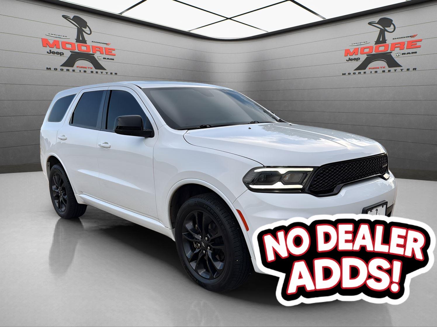 White Knuckle Clearcoat 2022 Dodge Durango SXT AWD SUV / Crossover All-Wheel Drive 8-Speed Automatic